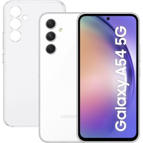 SAMSUNG Galaxy A54 5G (256GB, 8GB de RAM) Smartphone Android Color Blanco, Pantalla Infinity-O FHD+ de 6,4 Pulgadas, Batería de