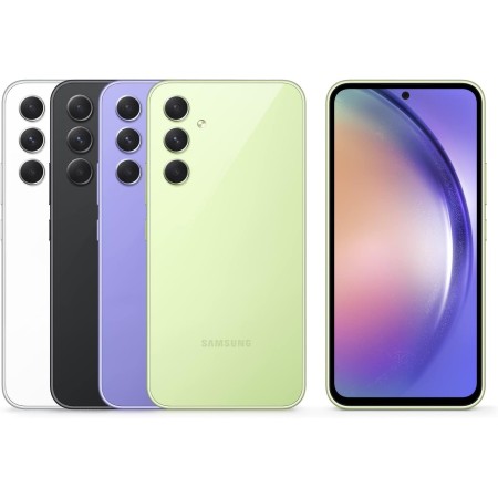 SAMSUNG Galaxy A54 5G (256GB, 8GB de RAM) Smartphone Android Color Violeta, Pantalla Infinity-O FHD+ de 6,4 Pulgadas, Batería de