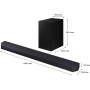 Samsung Barra de Sonido HW-Q600C/ZF - Dolby Atmos/DTS:X, Q-Symphony Gen II, 3.1.2 Canales, Sonido Inteligente y Modo Juego Pro