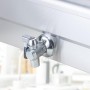 Valgus Freidora eléctrica profesional de acero inoxidable 3000W 16L freidora grande con escurridor, cesta y tapa para