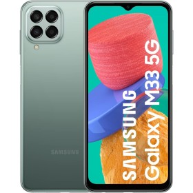 Samsung Galaxy M33 5G (128 GB) Verde – Teléfono Móvil Libre Android, Smartphone con 6 GB de RAM [Exclusivo de Amazon] (Versión