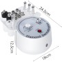 TaFoyu 3 en 1 Dispositivo Profesional de Dermoabrasión, Microdermoabrasión Diamante Equipo de Salón de Belleza Facial Uso