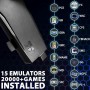 Consola Stick HDMI 15 Emuladores + 20.000 Videojuegos Retro 2 Mandos Inalámbricos Juegos Clásicos Tarjeta 64GB - Regalo