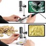 Ninyoon Microscopio 4K WiFi con Soporte Profesional 50-1000X Microscopio Digital USB Endoscopio Inalámbrico Cámara HD para