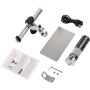 Ninyoon Microscopio 4K WiFi con Soporte Profesional 50-1000X Microscopio Digital USB Endoscopio Inalámbrico Cámara HD para