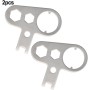 Kit de herramientas de grado profesional 2PCS Equipo de buceo para BCD Cuidado y reparación (2PCS)