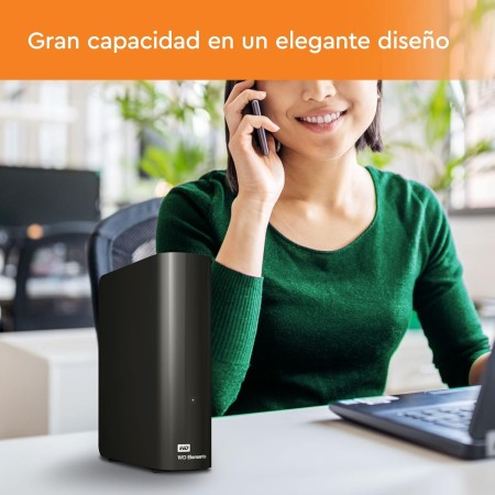 WD Elements 10 TB Disco duro externo de escritorio, Compatibilidad USB 3.0, Plug-and-Play solución para un fácil almacenamiento