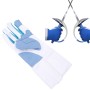 Depisuta Guantes de esgrima para florete y Sable, Guante de esgrima de Tejido de Punto Lavable Equipo Profesional de esgrima,