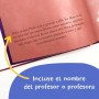 Libro personalizado para profesores: Érase una vez nuestra profe. (MICUENTO) Regalo para profesora de infantil. Regalos para