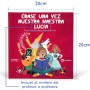 Libro personalizado para profesores: Érase una vez nuestra profe. (MICUENTO) Regalo para profesora de infantil. Regalos para