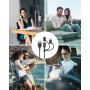 Anker PowerLine II - Cable 3 en 1, Lightning/Tipo C/Micro USB para iPhone, iPad, Huawei, HTC, LG, Samsung Galaxy, Sony Xperia y