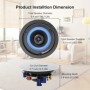 Herdio 4 Uds 4 ''320W 2 vías montaje empotrado altavoces de techo pasi