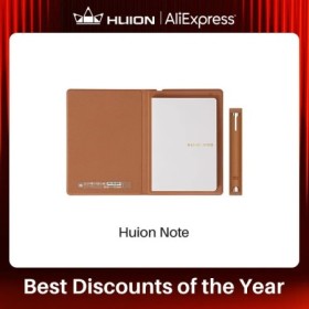 HUION Note-tableta de dibujo Digital 2 en 1 con bolígrafo sin batería,