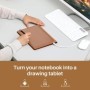 HUION Note-tableta de dibujo Digital 2 en 1 con bolígrafo sin batería,