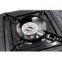 UBOON Cocina Portatil, Cocina De Gas Portatil, Cocina 2 en 1, Disponible Uso Butano, Estufa Camping, Ligero y Fácil de usar,