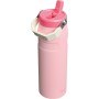 Stanley Flip Straw 2.0 Botella Agua Acero Inoxidable Con Pajita 1.06L - 15 Horas Fría - 3 Días Helada - Acero Inoxidable - Sin