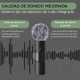 2 Pcs Micrófono inalámbrico para iPhone, iPad, Android, PC, con USB-C, Microfonos de Solapa con Clip para Grabación de Vídeo,