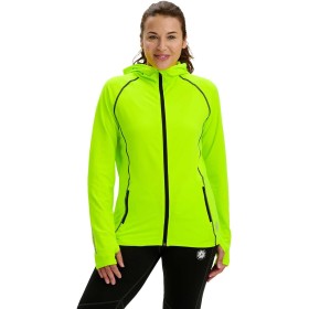 Time To Run Women's Running Thermal Jacket with Hood and Three Pockets