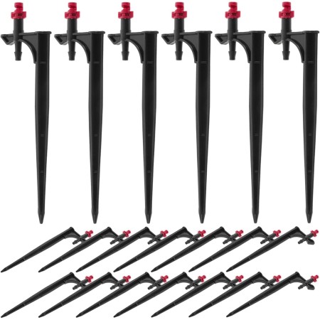 40 Emisores de Riego para Jardinería, Goteros de Riego Profesionales, Kit de Riego por Goteo, Gotero de Riego de Plástico ABS