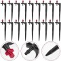 40 Emisores de Riego para Jardinería, Goteros de Riego Profesionales, Kit de Riego por Goteo, Gotero de Riego de Plástico ABS