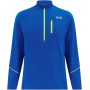 Time To Run Men's Thermal Running Shirt for Winter Long Sleeves, Pocket and Zipper on the Neck