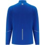 Time To Run Men's Thermal Running Shirt for Winter Long Sleeves, Pocket and Zipper on the Neck