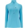 Time To Run Thermal Running Shirt for Winter Long Sleeve, Pocket and Zipper On The Neck