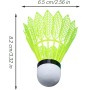 Juego de raquetas de bádminton, raqueta de bádminton hecha de fibra de carbono, equipo profesional de bádminton, raqueta con
