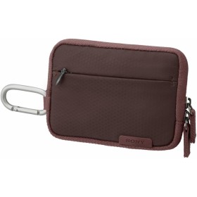 Sony LCSTWHT - Funda para cámara compacta, Color marrón