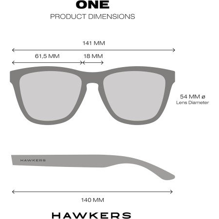 HAWKERS Gafas de Sol ONE POLARIZED para hombre y mujer