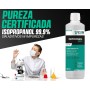 EQM - ECO-301 - Alcohol Isopropílico 99,9% - 500 ML - Isopropanol - Limpieza componentes electrónicos, objetivos y pantallas -