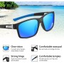 Ulknyss Gafas de Sol Hombre Polarizadas Gafas Deportivas Protección UV Lentes de Sol para Hombre Conducir Running Pesca Viajes