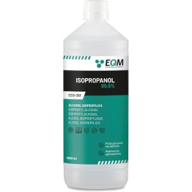 EQM - ECO-301 - Alcohol Isopropílico 99,9% - 1L - Isopropanol - Limpieza componentes electrónicos, objetivos y pantallas -