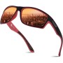 OJIRRU Gafas de sol polarizadas para hombre mujer Gafas Deportivas para Golf Ciclismo Pesca Running Deporte Protección UV400