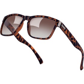 Farrobor Gafas de Sol Hombre Polarizadas Clásicas Gafas de Sol Cuadradas Lentes de sol Hombre y Mujer Conducir Correr Protección