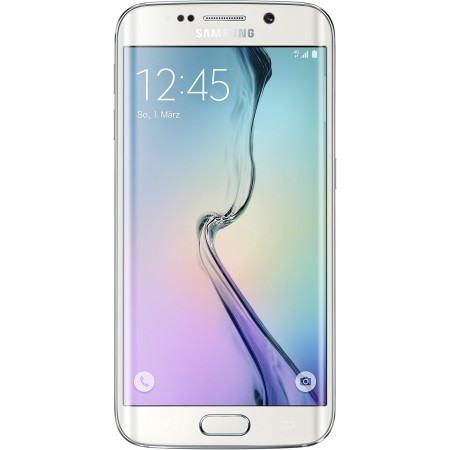 Samsung Galaxy S6 Edge - Smartphone libre Android (pantalla 5.1", cámara 16 Mp, 64 GB, Quad-Core 2.1 GHz, 3 GB RAM), blanco