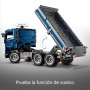 LEGO Technic Volquete Basculante, Vehículo de Obra y Construcción de Juguete, Camión Azul para Construir con Dirección y Caja