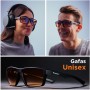 Horus X ® • Gafas Gaming • Gafas Luz Azul Gafas Para Ordenador Pantalla | Anti Fatiga & Fatiga Visual | ONE Amber