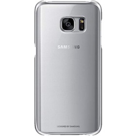 Samsung Clear Cover 5.1" EF-QG930CSEG - Funda para teléfonos móviles, color Plata/Transparente