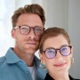 Opulize Met Bloqueo Luz Azul Gafas De Lectura Computadora Juego De Azar Negro Marrón Púrpura Gris Hombres Mujeres B60