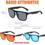 DKDDSSS 3 Pares Gafas de Sol Polarizadas Hombre Mujer, Gafas Polarizadas, Protección UV