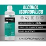 EQM - ECO-301 - Alcohol Isopropílico 99,9% - 500 ML - Isopropanol - Limpieza componentes electrónicos, objetivos y pantallas -