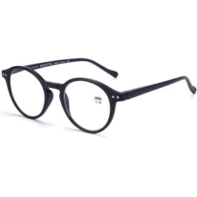 ZENOTTIC Gafas de Lectura de Bloqueo de Luz Azul Lentes Antirreflejos Gafas Retro de Ligero Marco Redondo para Hombres y Mujeres