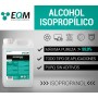 EQM - ECO-301 - Alcohol Isopropílico 99,9% - 5L - Isopropanol - Limpieza componentes electrónicos, objetivos y pantallas -
