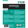 EQM - ECO-301 - Alcohol Isopropílico 99,9% - 5L - Isopropanol - Limpieza componentes electrónicos, objetivos y pantallas -