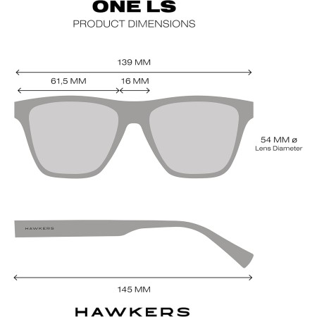 HAWKERS Gafas de sol ONE LS para hombre y mujer