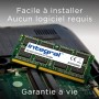Kit de 32GB (2x16GB) DDR4 RAM 3200MT/s (or 2933MT/s, 2666MT/s & 2400MT/s) SODIMM Memoria para Portátil/Notebook PC4-25600