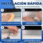 GTKWEX CINTA ADHESIVA IMPERMEABLE TRANSPARENTE 3CM X 10 METROS | CINTA SELLADORA BAÑO, LAVABOS Y FREGADEROS | RESISTENTE PARA