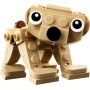 LEGO Creator 30666 - Juego de 75 piezas de animales de regalo, perro, oso, ardilla, 3 en 1