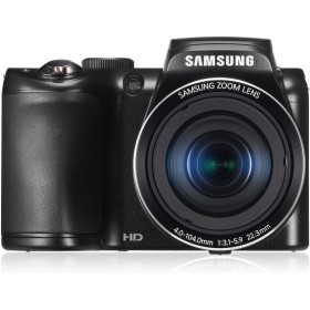 Samsung WB WB100 Cámara compacta 16.2MP CCD 4608 x 3456Pixeles Negro - Cámara Digital (16,2 MP, 4608 x 3456 Pixeles, CCD, 26x,